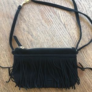Fringe belt bag
